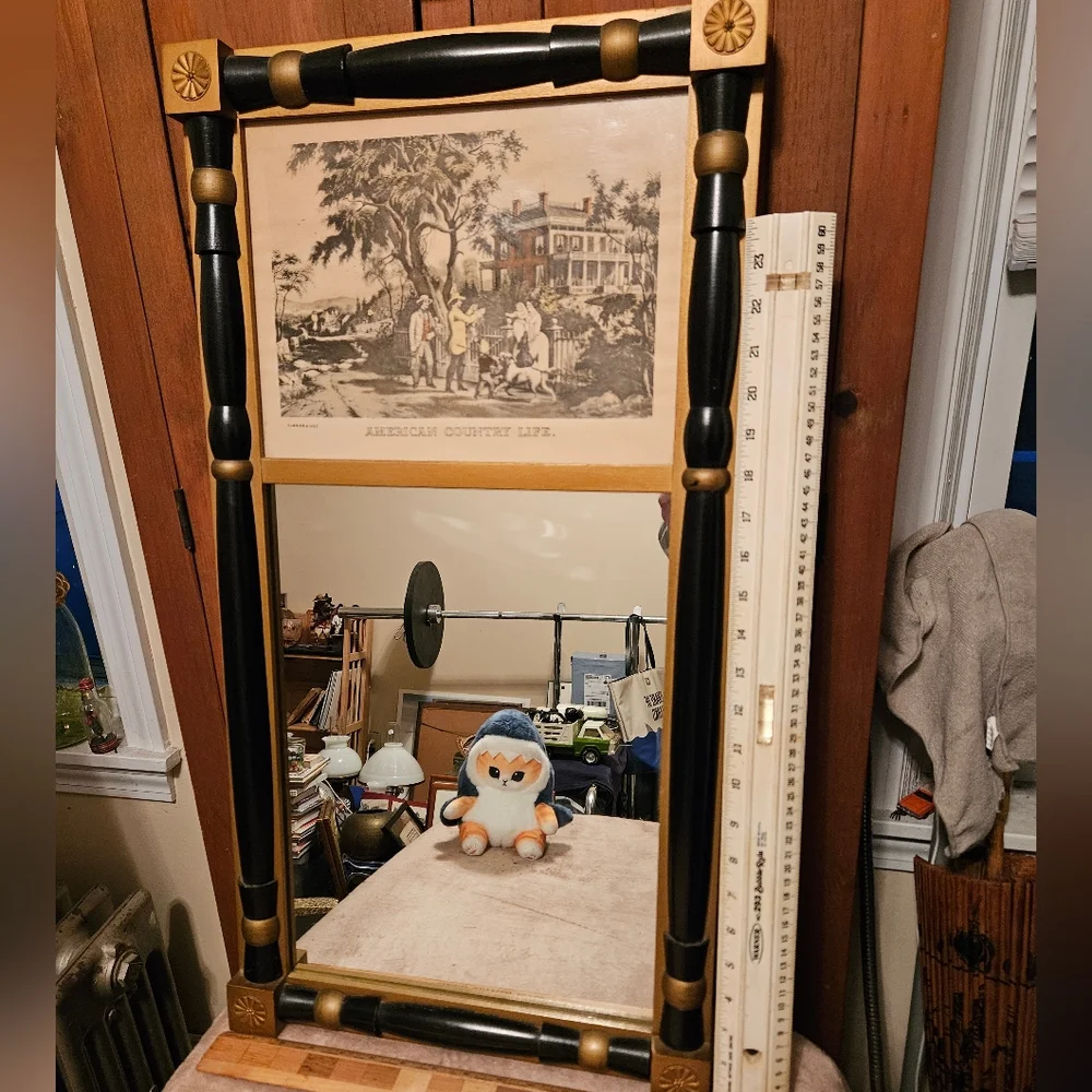 Vintage Currier & Ives Mirror